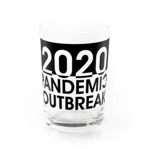 PANDEMIC2020 Water Glass