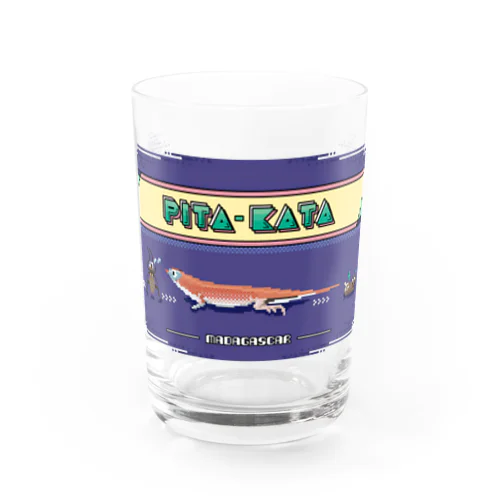 8bit ぴこぴこピタカタ Water Glass