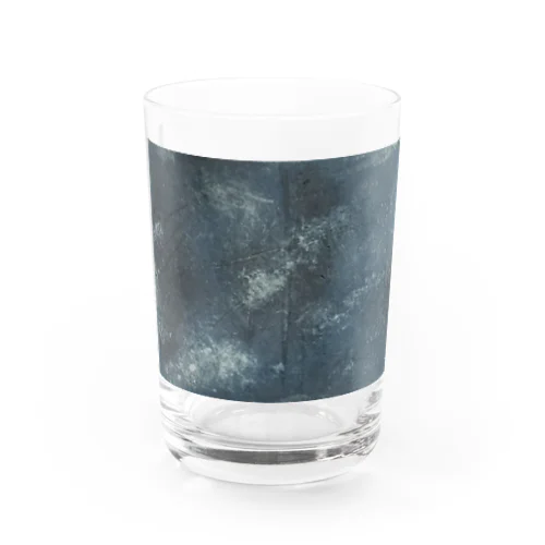 abstract_crashnavy Water Glass