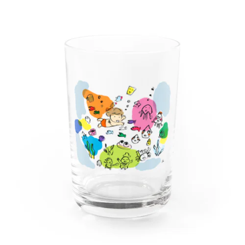 みんなであそぼ Water Glass