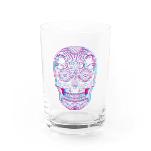 ３Dスカル Water Glass