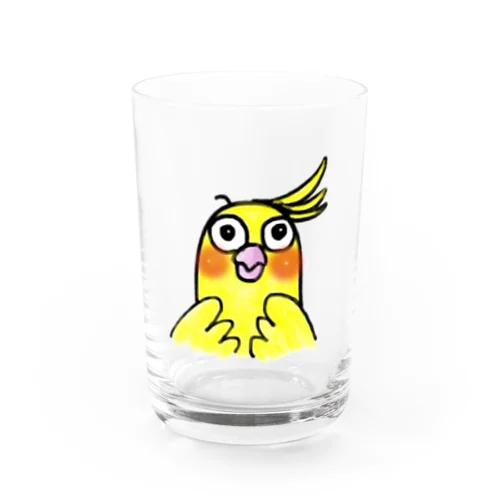 オカメインコのルビー Water Glass