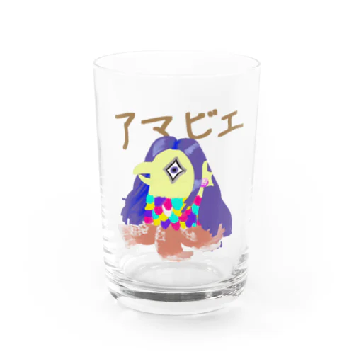 アマビエチャレンジ Water Glass