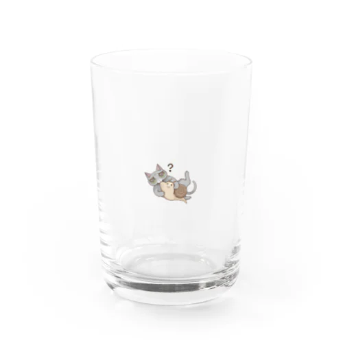 カタツムリと猫 Water Glass