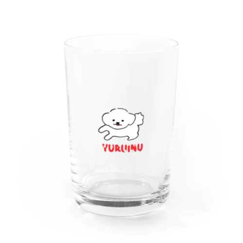 YURUINUちゃん Water Glass