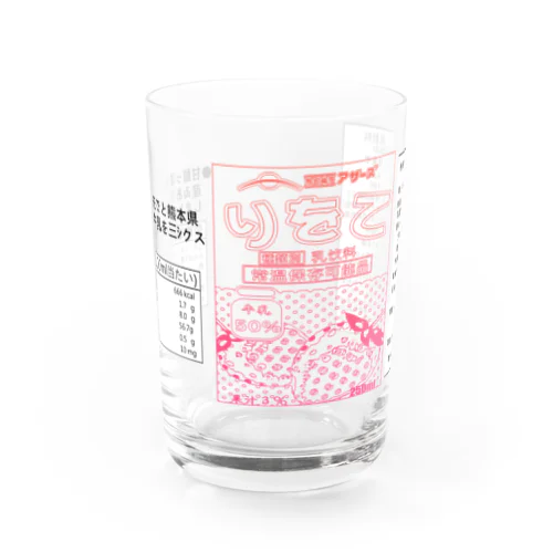 りをで牛乳　アワ”かｼプ Water Glass