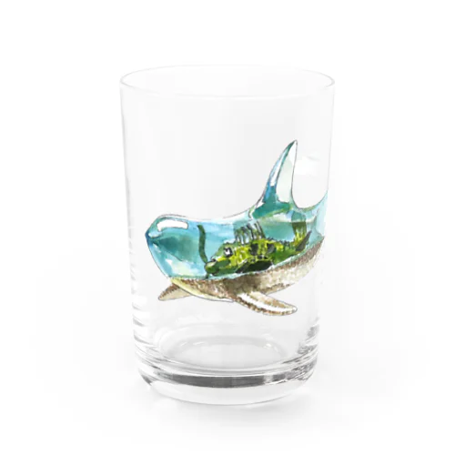 帰港【シャチ】 Water Glass