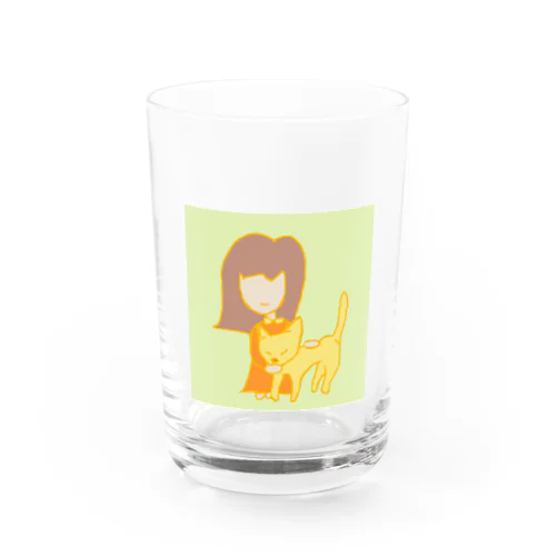 ちから Water Glass