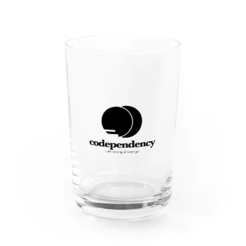 codependency ロゴ グラス