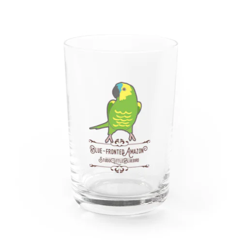 アオボウシくん Water Glass