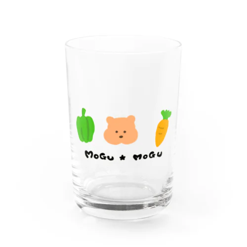 もぐもぐ Water Glass