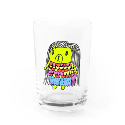 くまびえ Water Glass