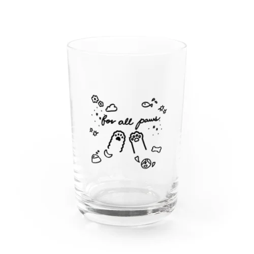 for all paws Water Glass