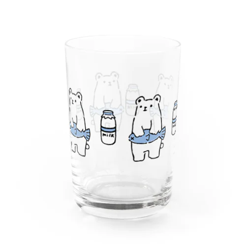 Shirokuma Water Glass