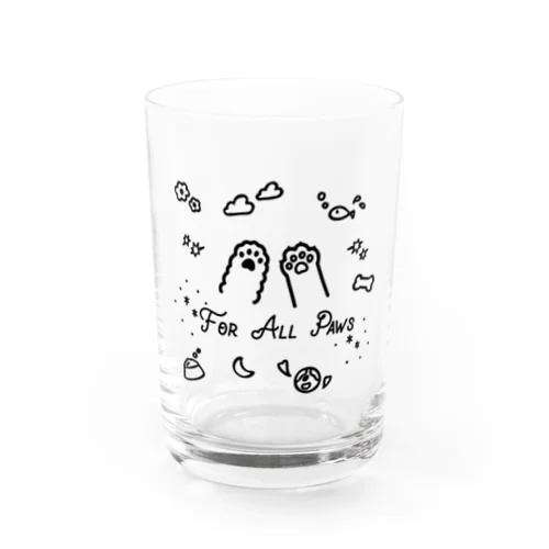 For All Paws«toy» Water Glass