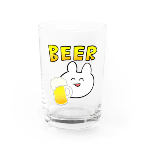 うさぎBEER Water Glass