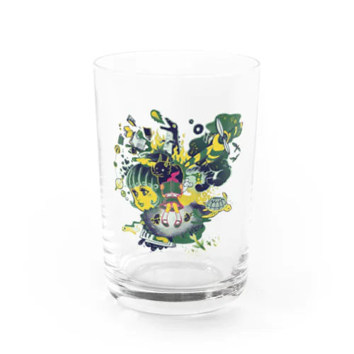 Grow your Imagination Water Glass