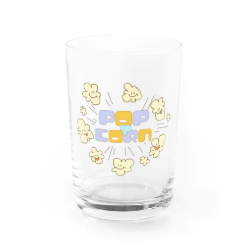 POPなCORNたち Water Glass