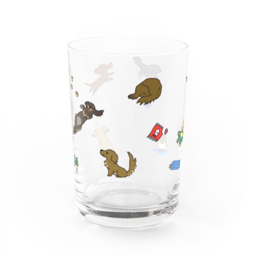 足の短いいぬ Water Glass