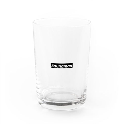 Saunaman・黒 Water Glass