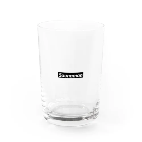 Saunaman・黒 Water Glass