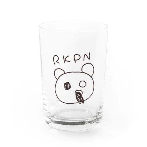 シンプルらこパン Water Glass