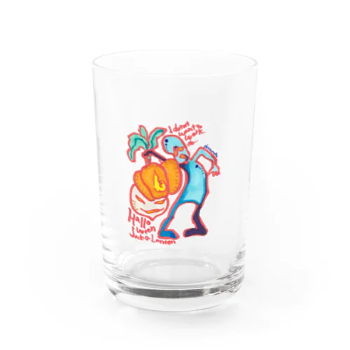 ジャックおランタンさん Water Glass