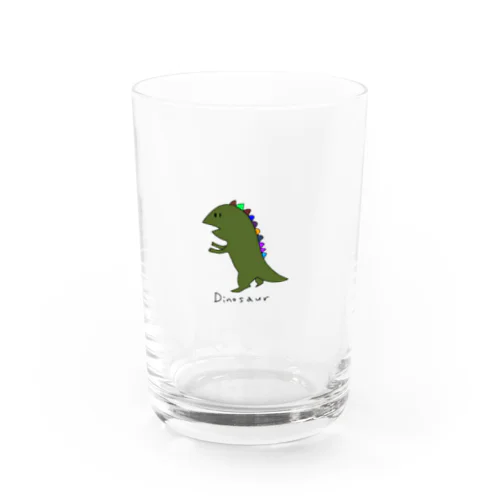 dinosaur Water Glass