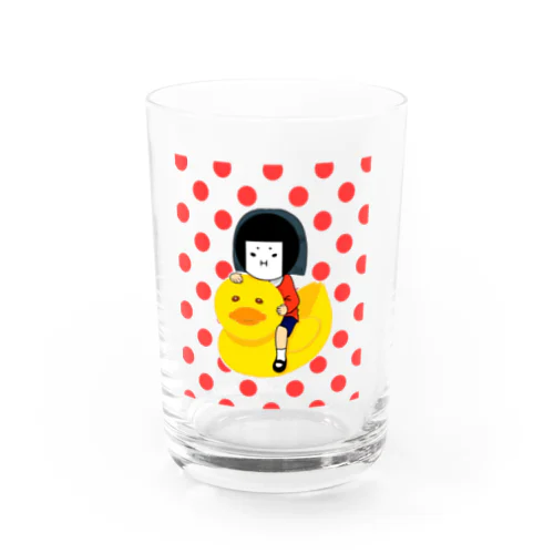 ざしきさん(あひるさんと一緒) Water Glass