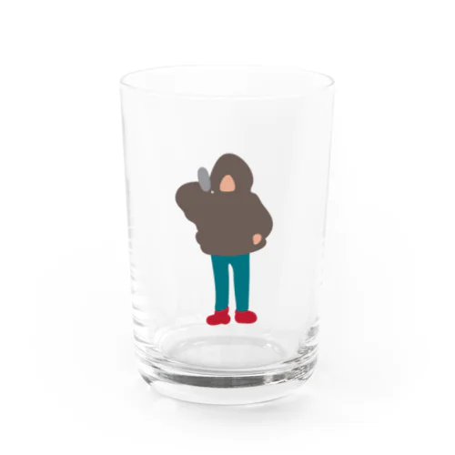 地球人（フード男） Water Glass