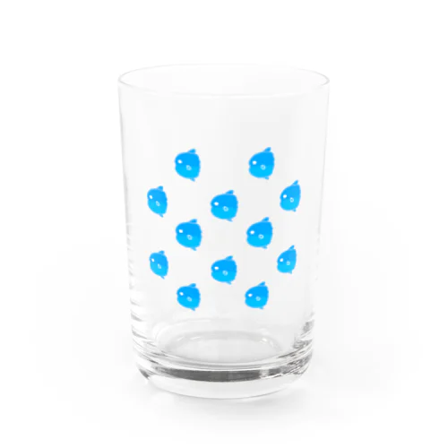 のほほんマンボウの群れ Water Glass