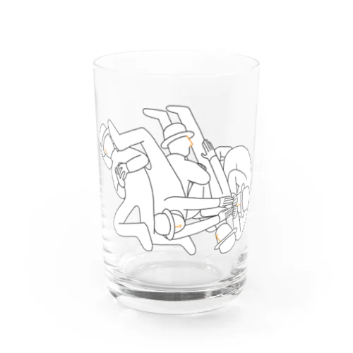 Kasanegasane shiro Water Glass