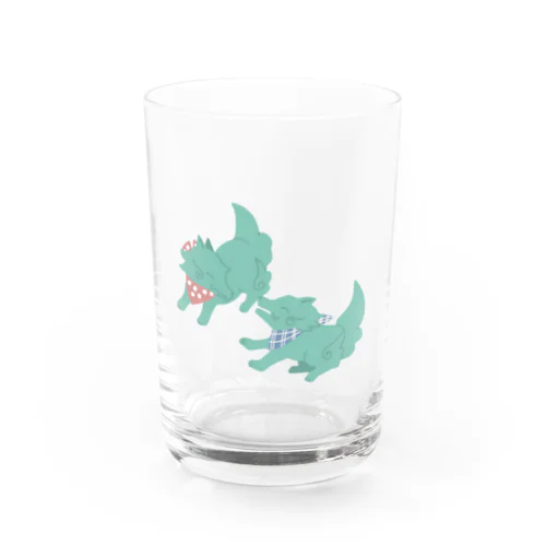 こまいぬ Water Glass