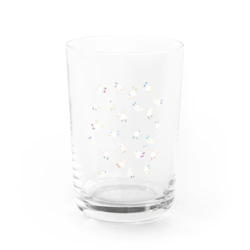 飛んで落ちるななしのおばけちゃん Water Glass