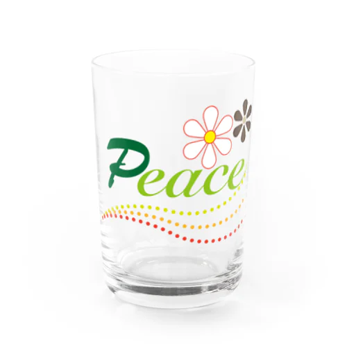 P-eace（ピースで安心） Water Glass