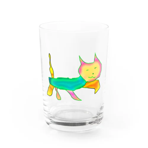 覚醒した 猫マン２ Water Glass