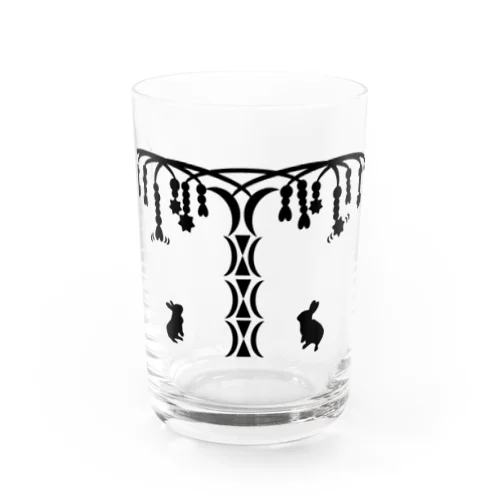 白黒木兎e Water Glass