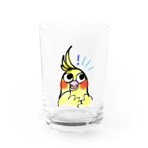 オカメインコのルビー Water Glass