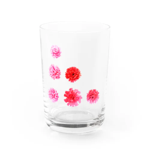赤い花 Water Glass