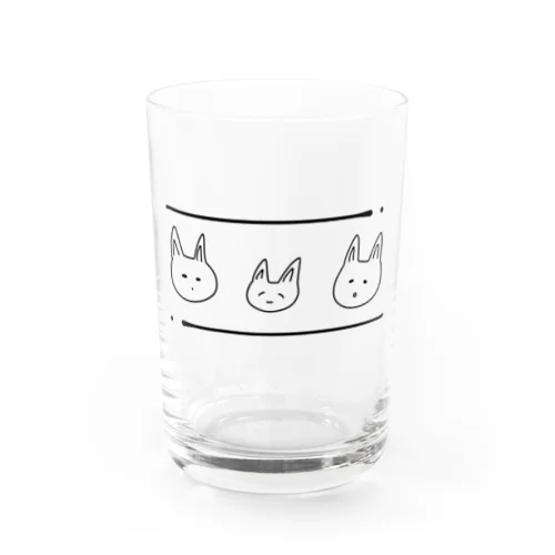 ただのねこ Water Glass