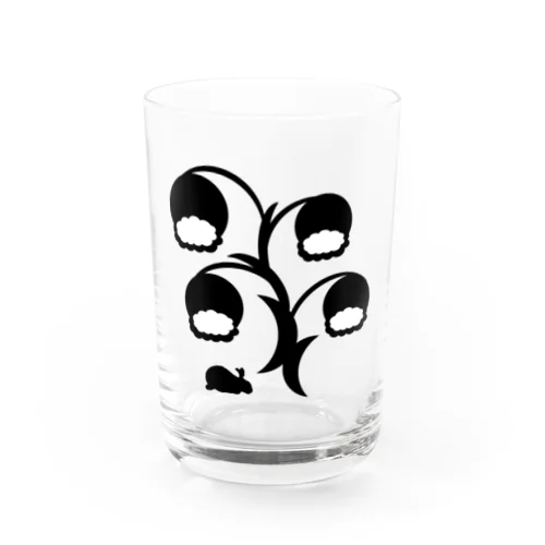 白黒草兎ｂ グラス