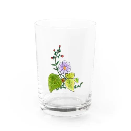 花飾り Water Glass