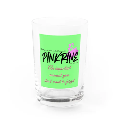 【Pink Rine】オリジナル (green) Water Glass