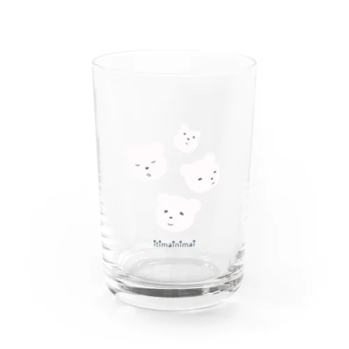 もくもくべあ Water Glass