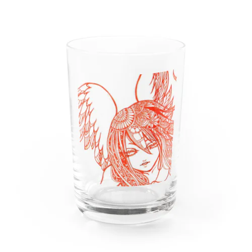 緋色の天使 グラス