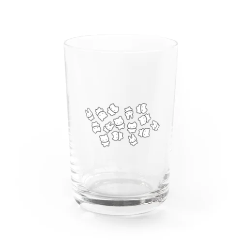 ちらばりどうぶつ Water Glass