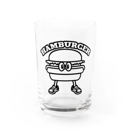 hamburger_boy Water Glass