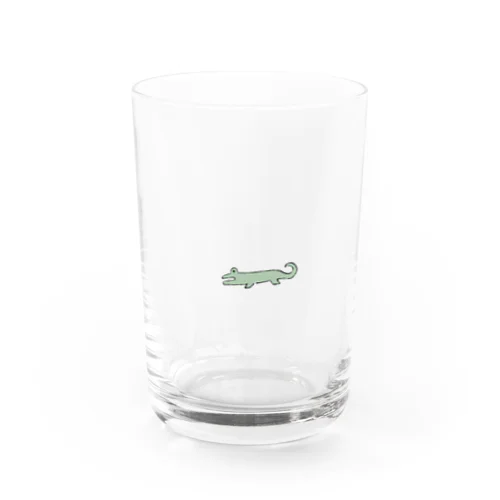 ゆるい わに Water Glass