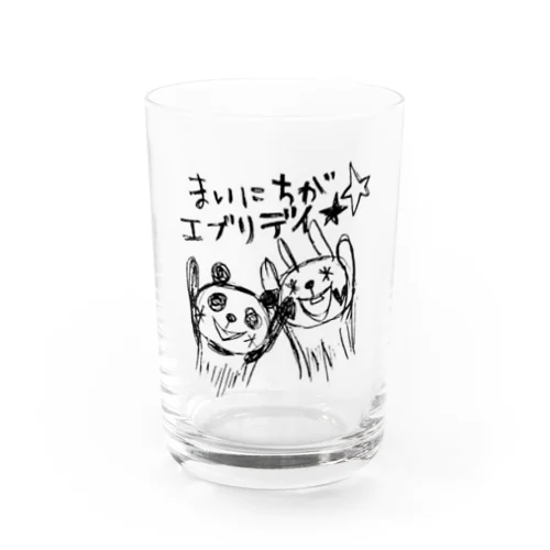 まいにちがエブリデイ★☆ Water Glass