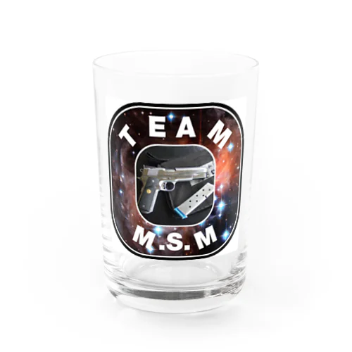 元専務公式『TEAE M.S.M』グッズ Water Glass